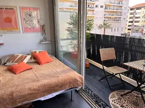 Elegant T2 Clim & Balcon - Plein Centre Cannes